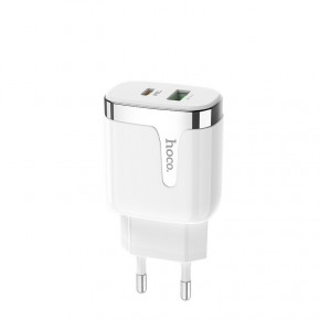    Hoco C79A Zeus PD+QC3.0 charger White 3