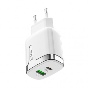    Hoco C79A Zeus PD+QC3.0 charger White 4