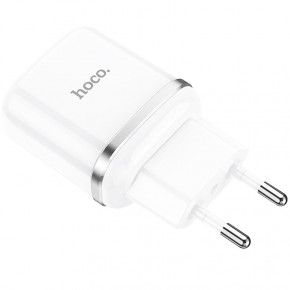    Hoco N3 Special single port (1USB, QC3.0) White 4