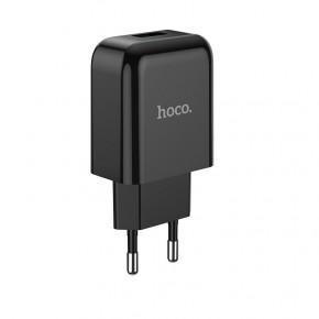    Hoco N2 Vigour single port charger (1USB, 2,1A) Black