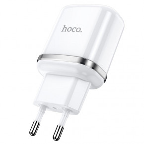    Hoco N4 (   Lightning,  iPhone) 2USB, 2,4A White 5