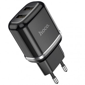  Hoco N4 (2USB/2.4A) Black