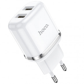  Hoco N4 (2USB/2.4A) White