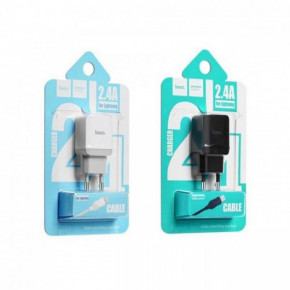     Lightning Hoco - C22A Little Superior / 1 USB / 2.4A / (EU)  (BS-000056792) 3