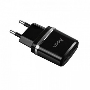     Micro Hoco C12 Smart 2USB 2.4A (EU) Black (BS-000056802)