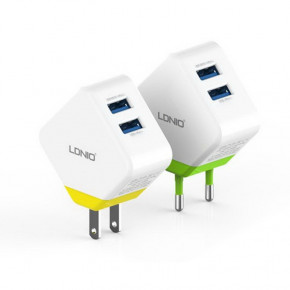    Ldnio DL-AC58 (2USB, 3.1A) Yellow 3