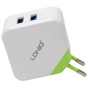    Ldnio DL-AC58 (2USB, 3.1A) Green