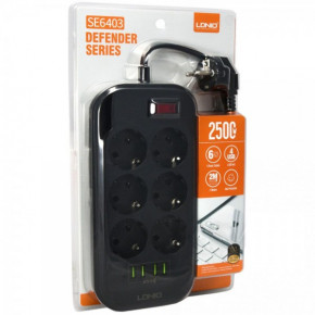   Ldnio SE6403 4 USB/6Ports/3.4A Black (BS-000065754)