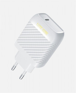    Luxe Cube Dynamic 18W (1USB3A) White (4446689880643)