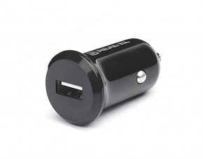   REAL-EL CA-12 1USB 1A Black