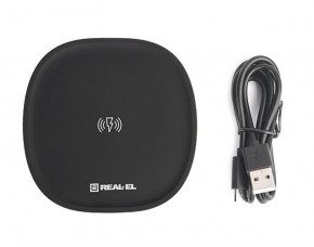    REAL-EL WL-740 2.4A 15W Black UAH 4