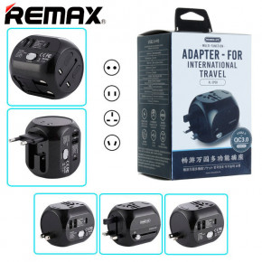     Remax RL-EP08 UK, US, AU, EU black 3