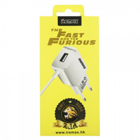   Remax Fast&Furious 1 USB 2A White