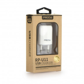    Remax Proda RP-U11 (1USB 1A) White 5