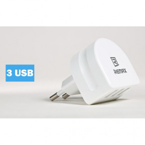    Remax RP-U31 (3USB 3.1A) White 5