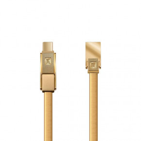  Lightning-microUSB-Type-C-USB 1  Gplex Remax RC-070th-Gold