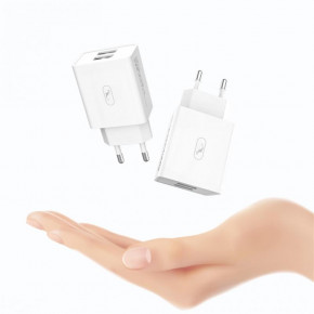   SkyDolphin SC30 (2USB, 2.1A) White (MZP-000111) 3