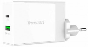    Tronsmart W2DT 48W USB PD Wall Charger with Quick Charge 3.0 White #I/S