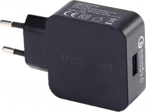    Tronsmart WC1T Quick Charge 3.0 Wall Charger + Type-C Cable Black #I/S 5