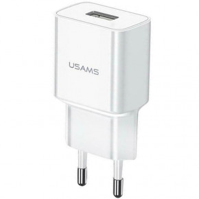   1USB Usams T18 2.1A White US-CC075