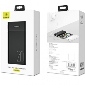    Usams US-CD75 Power Bank 20000 mAh   8