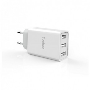   Yoobao YB-723 3 USB 3.4A White (BS-000055758)