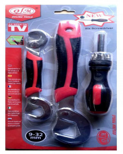   As Seen On TV Oulima Tools Snap n Grip +   6  3