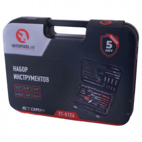 ����� ����������� Intertool 1/4 x 3/8 x 1/2 126 ������ Storm (ET-8126) 6