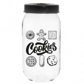  HEREVIN Jar-Black Cookies 1  (171541-001)