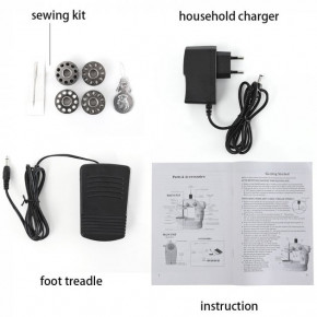      4 in 1 SM-201 Sewing Machine 7