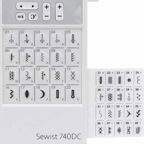   Janome Sewist 740DC 3