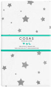     Cosas 9020020 GREY / STAR GREY Set_Grey_StarGrey_90x200_2 (4822052058442) 9