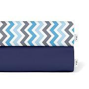     Cosas 16020020 DARK BLUE / ZIGZAG BLUE GREY Set_DarkBlue_ZigBlueGrey_160x200_2 (4822052058800)