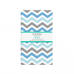   Cosas ZIGZAG GREY BLUE (ZigGreyBlue_240s)