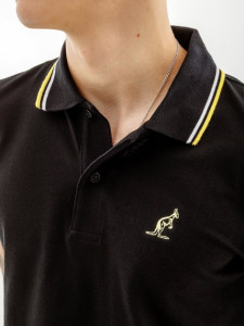  AUSTRALIAN 2-STRIPE PIQUE POLO S-FIT 2XL LSUPO0004-003A 4