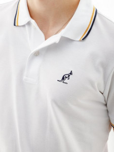  AUSTRALIAN 2-STRIPE PIQUE POLO S-FIT M LSUPO0004-002 4