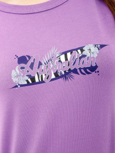  AUSTRALIAN LOGO FLOWERS TEE JERSEY V 2XL LSDTS0027-768 4