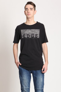  Jack & Jones L  (MV-JCOEDGE SS TEE_Black) 