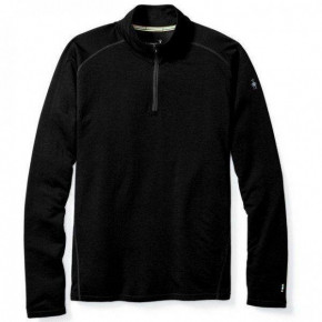  Smart Wool Mens Merino 150 Baselayer 1/4 Zip Black M (1033-SW 14070.001-M)