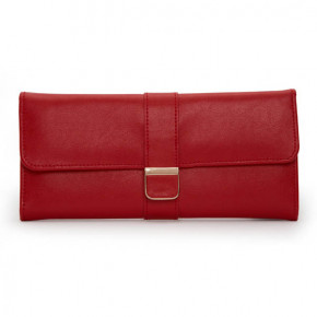    Wolf 213472 Palermo Jewelry Roll Red 3