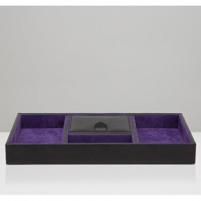    Wolf 305128 Blake Valet Tray Black Pebble 4