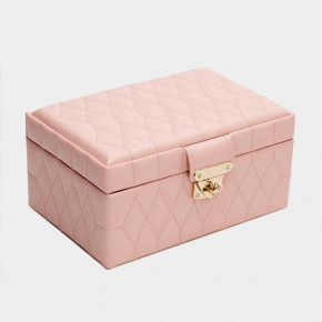    Wolf 329815 CAROLINE SM BOX ROSE QUARTZ