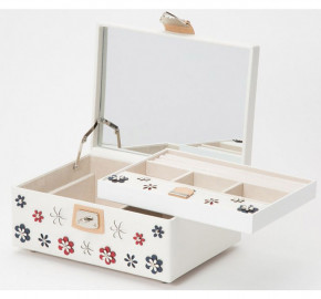    Wolf 467153 Blossom Medium Jewellery Box White 3