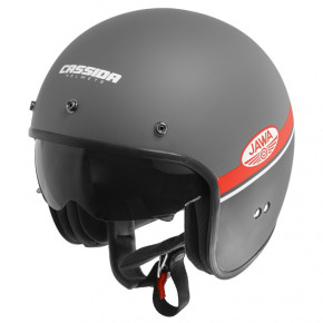    Cassida Oxygen Jawa OHC 2023 Gray Matte/Red/Black/White (M140-1950-S) 6