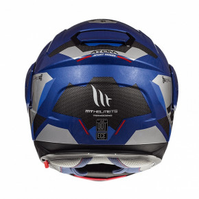  MT Helmets Atom SV Transcend Gloss Blue XS 5