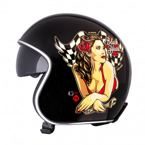     W-TEC V537 Black Heart chopper -  L(59-60)/ -hot rod angel (17236-L-1) 3