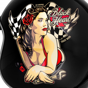     W-TEC V537 Black Heart chopper -  L(59-60)/ -hot rod angel (17236-L-1) 5