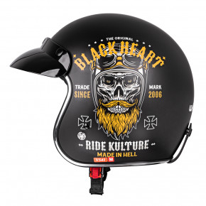    W-TEC Kustom Black Heart -    M(57-58)/ /ride culture (17240-M-3) 3