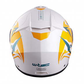   Flip Up W-TEC Vexamo PI Graphic w/ Pinlock - White Graphic/M (57-58) (20617-M-2) 7