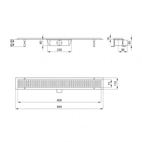   Qtap Dry FF304-800MBLA    80073 3